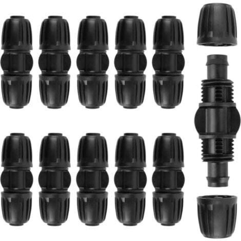 foto del prodotto odipie 10 pezzi connettori dritti connettori a goccia raccordi per tubi dell acqua tubo pe da 16 mm sistema di irrigazione a goccia