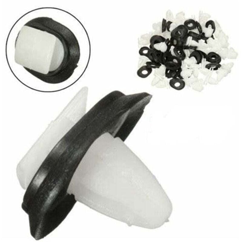 foto del prodotto odipie - 100 pezzi di clip di fissaggio per guarnizione pannello porta per fiat ducato 71728806,8565.43,856543