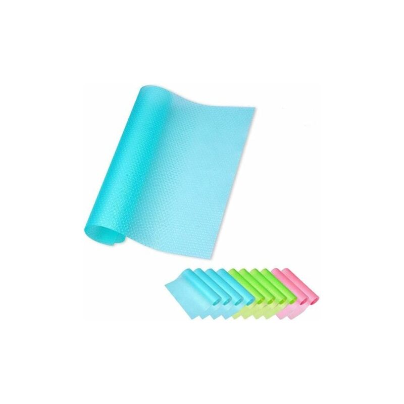 foto del prodotto odipie 12 pcs frigo pad insalata veg liner ripiani freschi tappetino antiscivolo per frigorifero lavabile fai da te armadio tappetino per scarpe