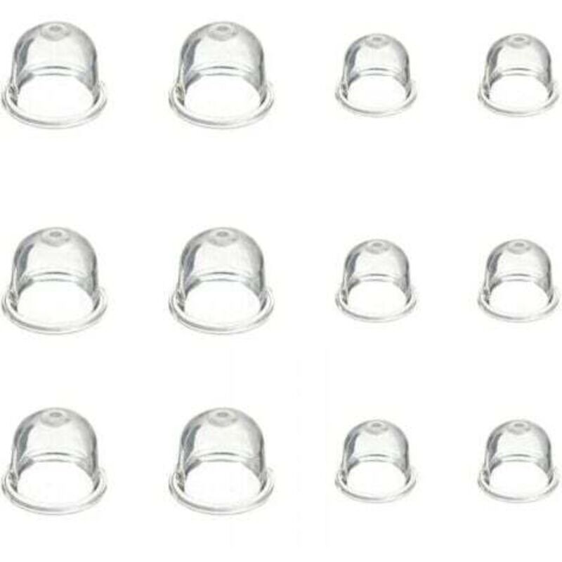 foto del prodotto odipie 12 pezzi di primer per carburatore, 19 mm e 22 mm, primer per carburatore, accessori per decespugliatore, motosega, soffiatore, tosaerba