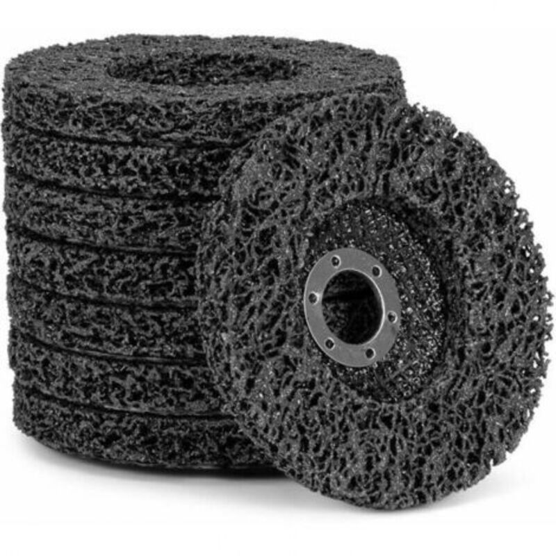 foto del prodotto odipie 125 mm confezione da 5 nero per smerigliatrice angolare diametro 125 mm, dischi di pulizia
