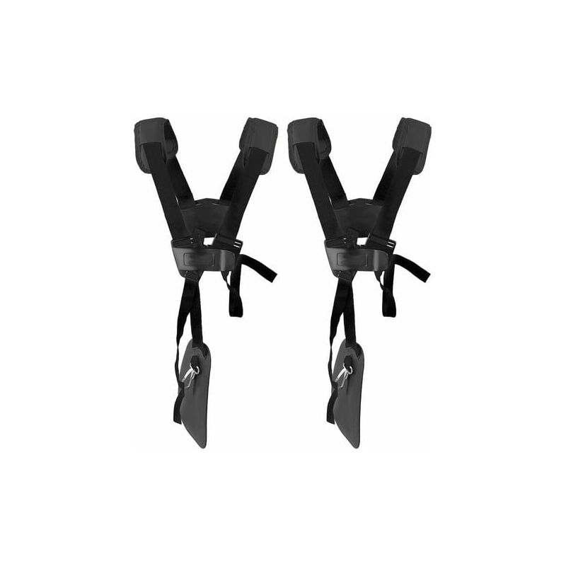 foto del prodotto odipie 2 pacchi cintura decespugliatore universale tracolla decespugliatore professionale trimmer harness strap per stihl, honda decespugliatore