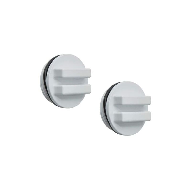 foto del prodotto odipie 2 pezzi 1.5 tappo di scarico del filtro per la linea di ritorno filettata con o ring per la messa a punto invernale delle piscine e per il