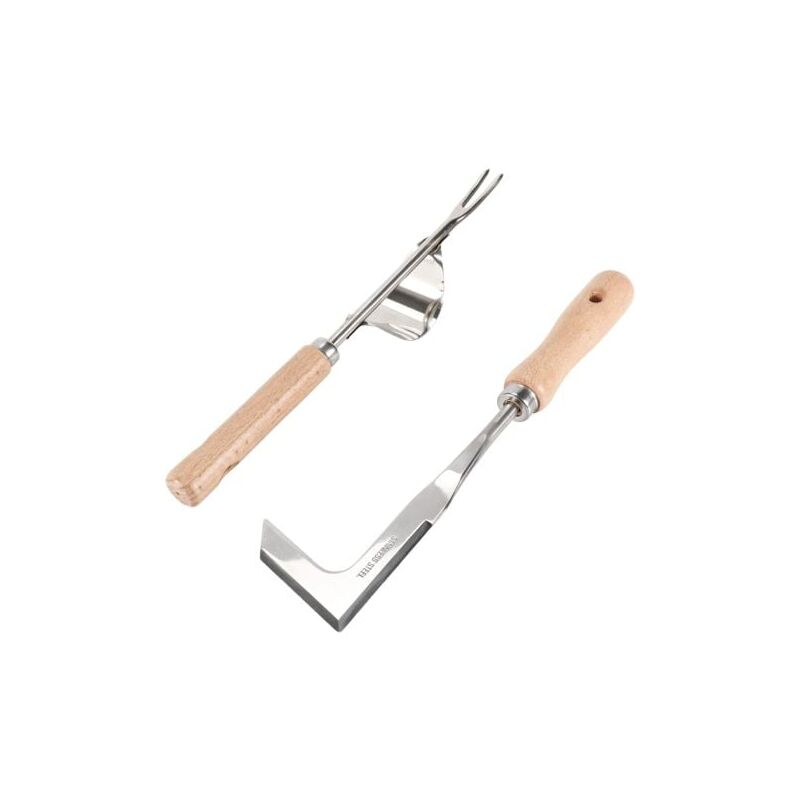 immagine 0 del prodotto odipie 2 pezzi diserbante manuale, attrezzo per diserbo in acciaio inossidabile, diserbante da giardino, forcone da giardinaggio, diserbante per