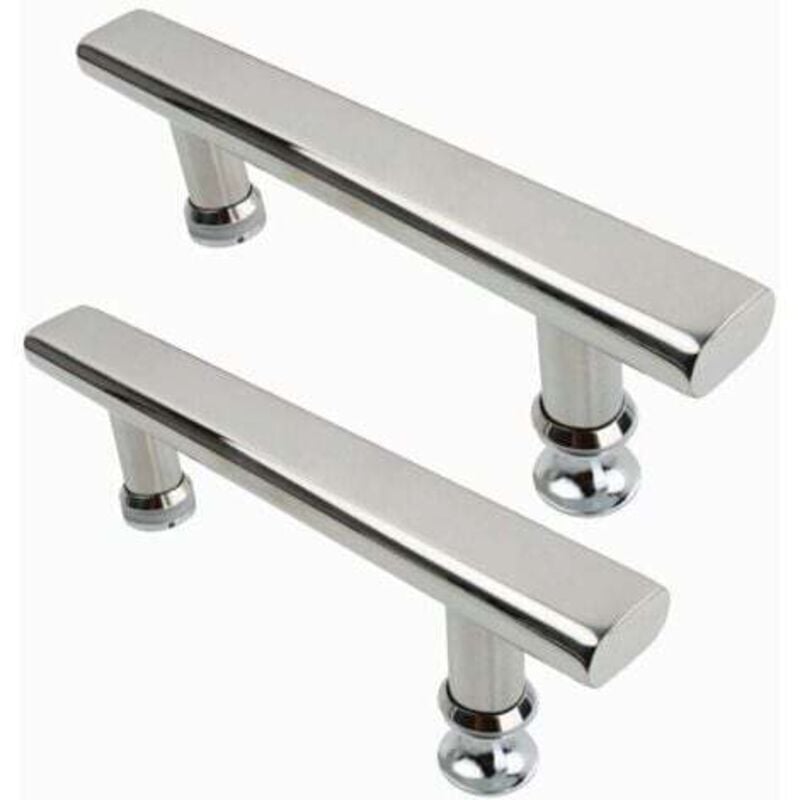 foto del prodotto odipie 2 x 145mm maniglie per porta doccia in acciaio inossidabile cromato per bagno e cucina