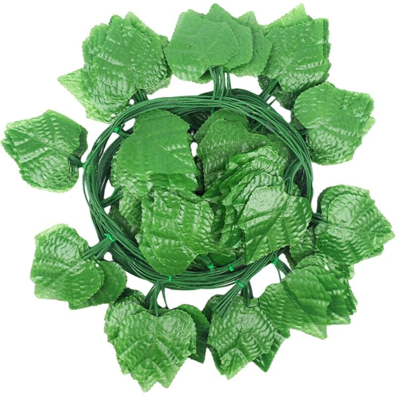 foto del prodotto odipie 30 ghirlande di edera artificiale, viticci finti per decorazioni da camera da letto e da giardino, per interni, ufficio, matrimoni,