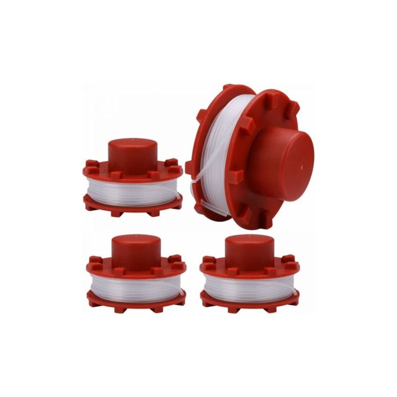 foto del prodotto odipie 4 pezzi bobina filo per einhell ge ct 36 30 li e solo agillo 36 255 bl agillo 18 200 3405096 ricambi trimmer