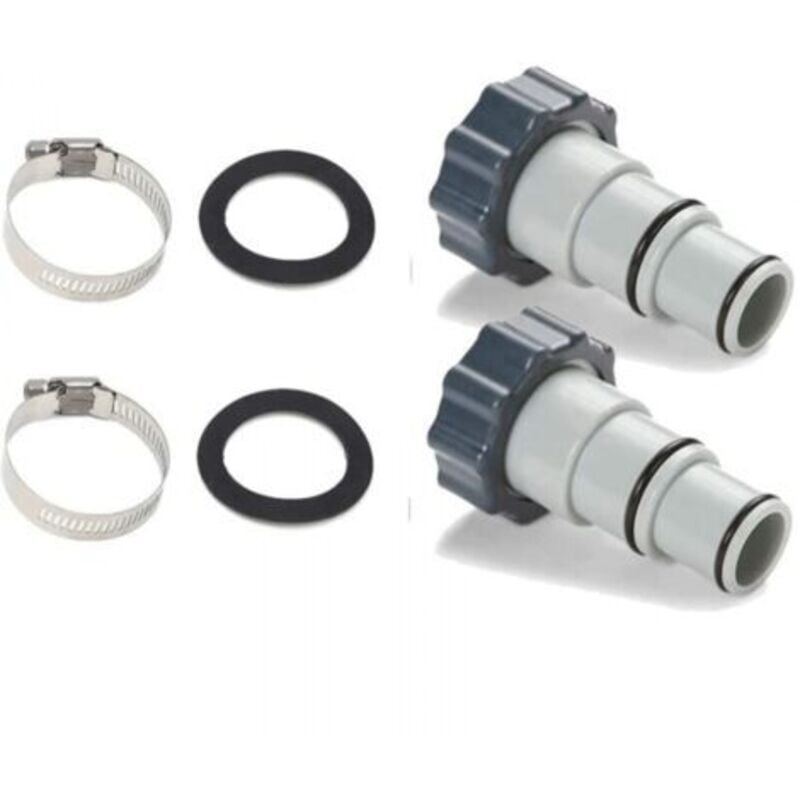 foto del prodotto odipie adattatore per tubo flessibile per piscina 2 pezzi, adattatore per piscina intex, adattatore per tubo flessibile della pompa, connettore per