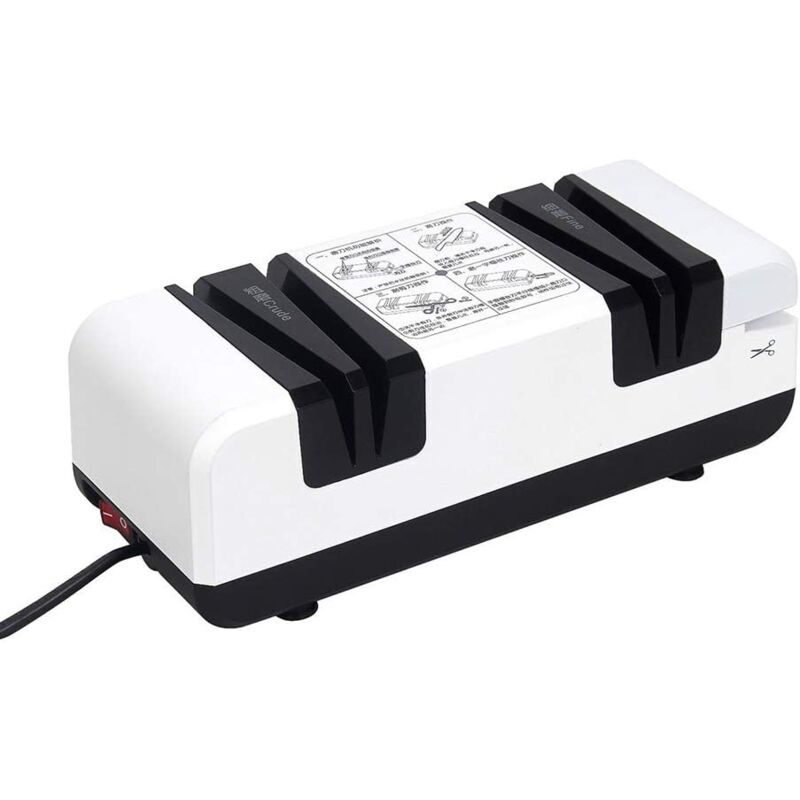 foto del prodotto odipie affilacoltelli elettrico professionale a 3 fasi per uso domestico e affilacoltelli da cucina per chef per coltelli dritti per coltelli da
