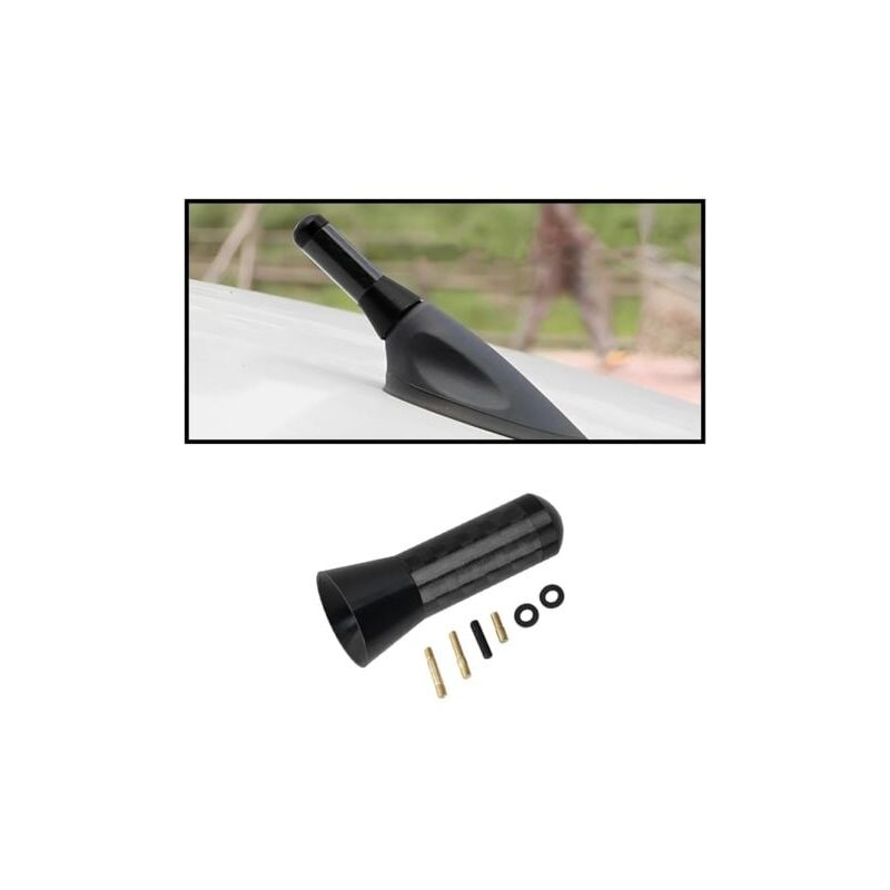 foto del prodotto odipie antenna corta per auto, antenna corta universale amplificata per autoradio, antenna fm am stereo per auto di ricambio per tutte le auto,