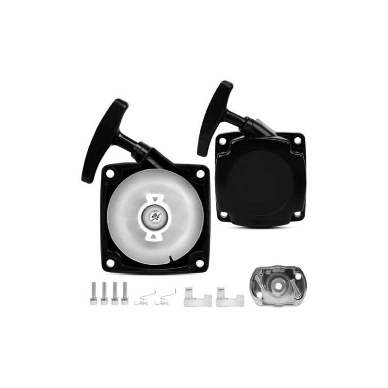 foto del prodotto odipie avviamento a strappo per decespugliatore, con mitnehmerplatte e kit, per decespugliatore 33cc 36cc 43cc 49cc, bc ms 52