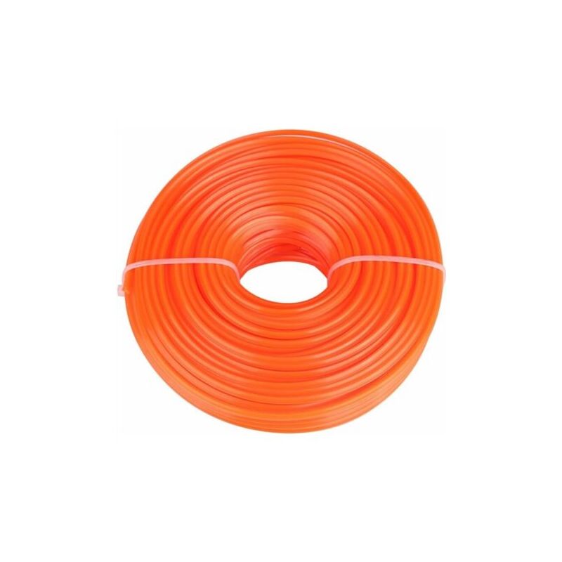 foto del prodotto odipie bobina di filo di nylon con filo per decespugliatore da 3 mm, filo per decespugliatore quadrato, utensili per decespugliatore, ricambio per