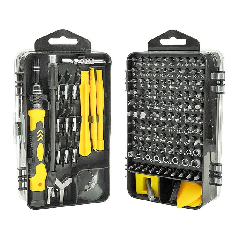 foto del prodotto odipie cacciavite di precisione 115 in 1 per kit di riparazione magnetica del telefono, mini cacciavite magnetico per occhiali iphone xiaomi set di