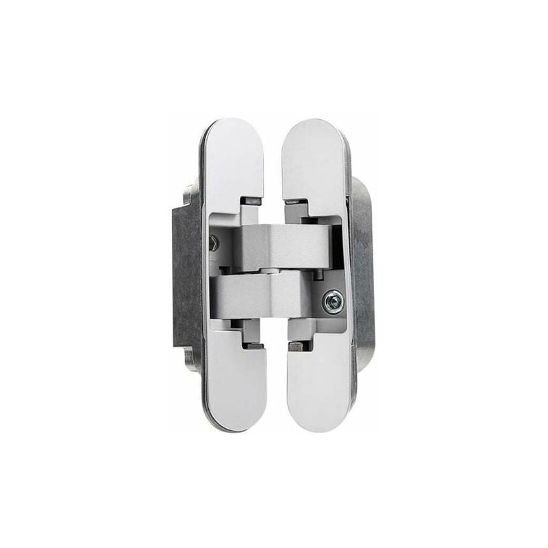 foto del prodotto odipie cerniera invisibile per porte, set di 2 cerniere invisibili per porte pesanti, portata 40 kg, apertura 180 