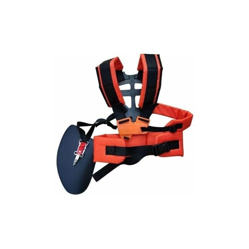 foto del prodotto odipie comoda imbracatura regolabile, pratica imbracatura a spalla per decespugliatore, tosaerba, accessorio universale per macchine da giardino..