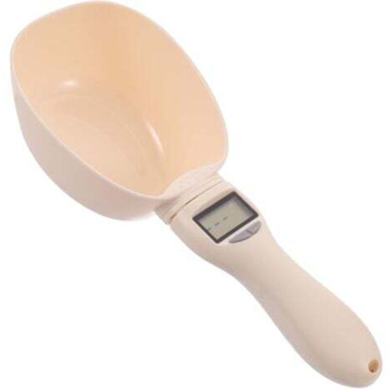 foto del prodotto odipie con display a led, bilancia da cucina, spatola, portatile, per cibo e acqua, cucchiaio e ciotola, 800 g 0,1 g