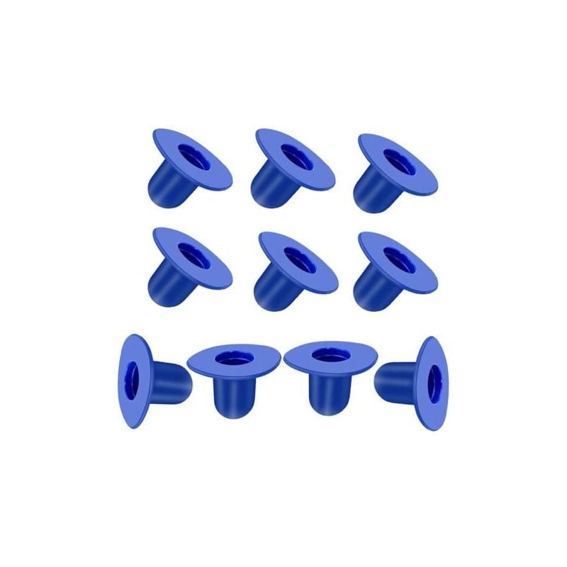 foto del prodotto odipie confezione da 10 tappi di prolunga di ricambio blu per piscine intex