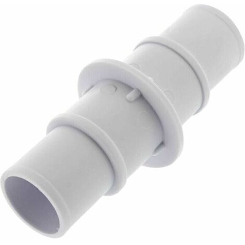 foto del prodotto odipie connettore di aspirazione dritto per piscina in 2 pezzi per piscine da 1 1 4 e 1 1 2 , 12 x 3,8 cm, bianco