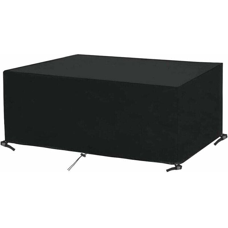 foto del prodotto odipie - copertura protettiva per tavolo da giardino rettangolare copertura protettiva per mobili da giardino copertura protettiva impermeabile per