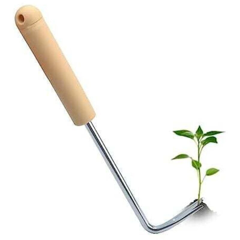 foto del prodotto odipie diserbante manuale in acciaio inossidabile da 260x13 mm, forchetta per diserbo, attrezzo per diserbo, coltello per diserbo in acciaio