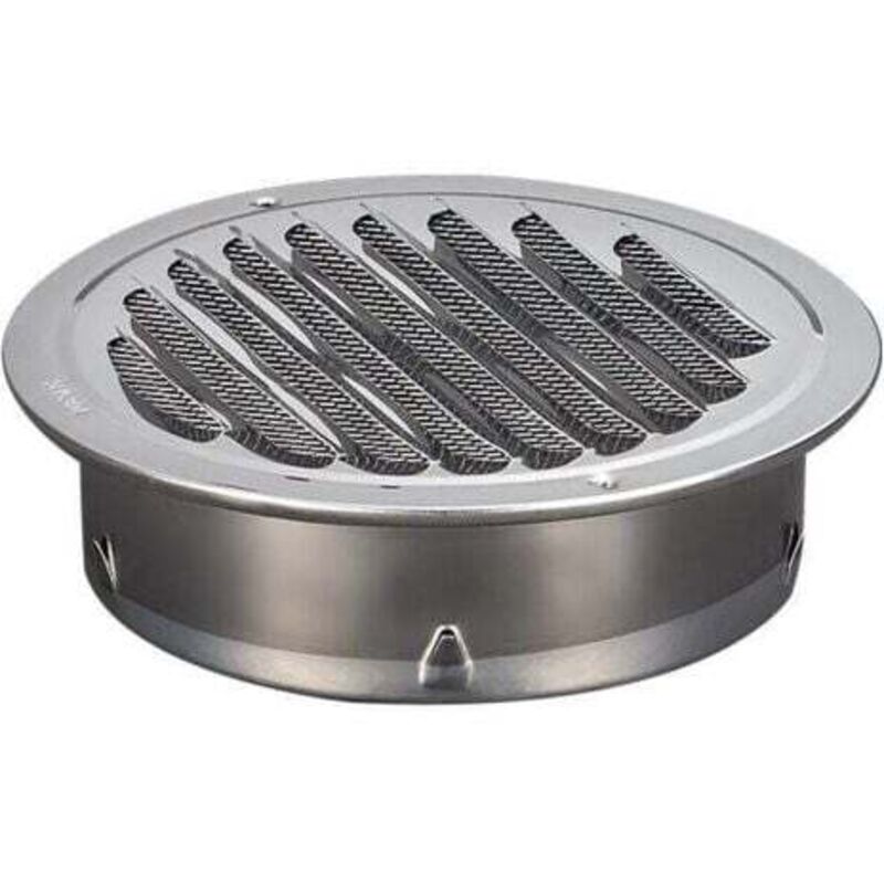 foto del prodotto odipie griglia di ventilazione rotonda in acciaio inossidabile da 100 mm griglia di ventilazione in metallo griglia..