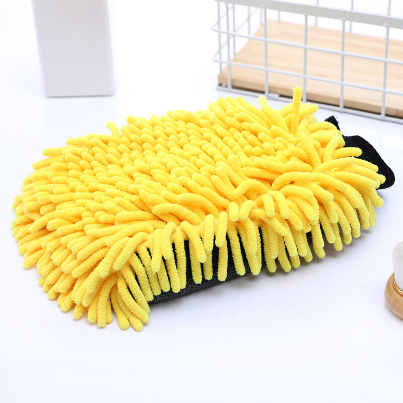 foto del prodotto odipie guanto di lavaggio, accessori per auto, panni in microfibra, set per la pulizia dell auto, panno in microfibra, set per la cura dell auto,