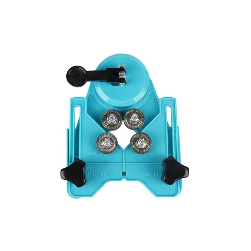 foto del prodotto odipie guida per modello di fissaggio sega a tazza, apertura di localizzazione 4 80mm ventosa base per vuoto supporto di centraggio regolabile