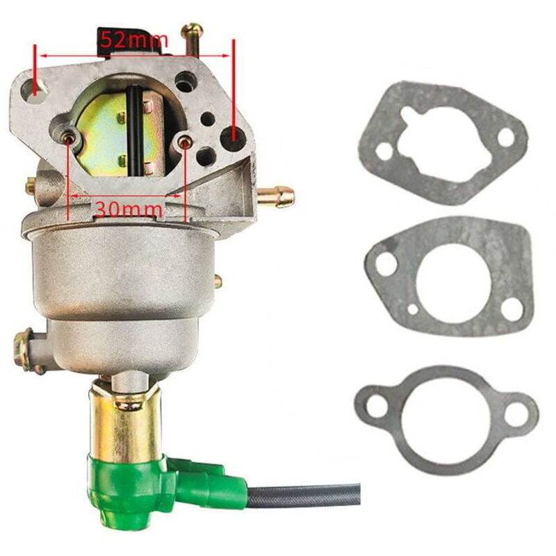 foto del prodotto odipie - kit carburatore gx390-188 188f 5kw generatore guarnizione carburatore elettrovalvola