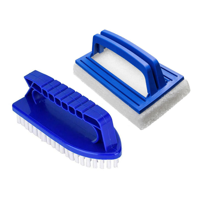 foto del prodotto odipie kit di accessori per la pulizia della piscina, comprensivo di spazzola per strofinamento, spazzola per la pulizia della spa e spazzola per