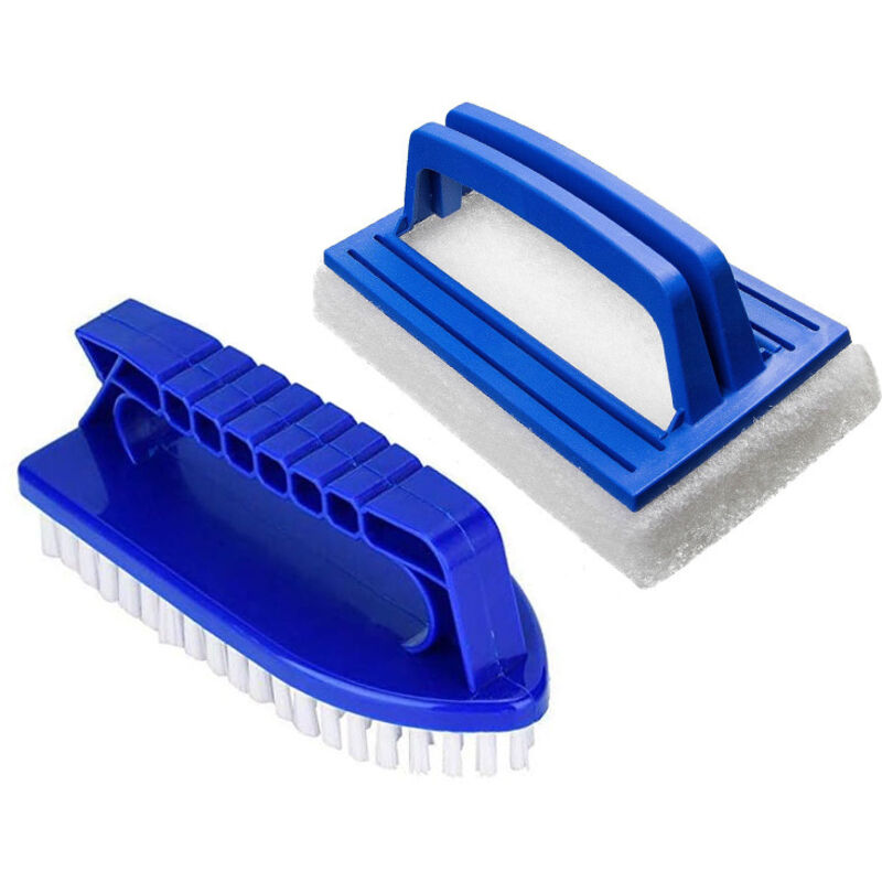 foto del prodotto odipie - kit di accessori per la pulizia della piscina, comprensivo di spazzola per strofinamento, spazzola per la pulizia della spa e spazzola per la pulizia della piscina.