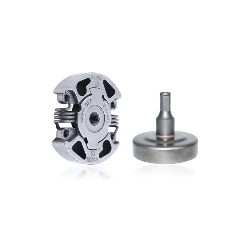 foto del prodotto odipie kit frizione e campana frizione per stihl fs38 fs40 fs45 fs50 fs55 fs70 e altre serie, pignone accessorio decespugliatore con tamburo