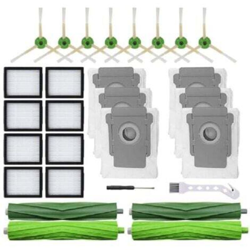 foto del prodotto odipie kit per aspirapolvere robot irobot roomba i7 i7 i3 i4 i6 i8 j7 e5 e6 e7