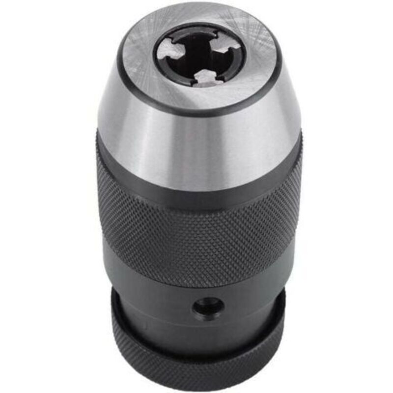 foto del prodotto odipie mandrino per trapano per impieghi gravosi, 1 pz. 0 13 mm 1 2 b16 mandrino per trapano autoserrante in acciaio senza chiave per tornio