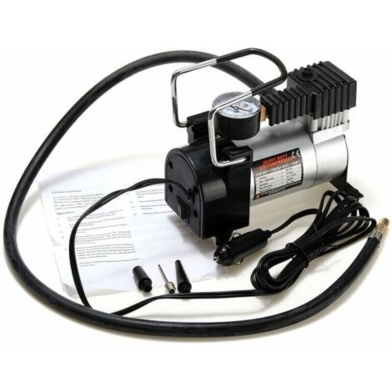 foto del prodotto odipie mini compressore d aria portatile anti pizzicamento, pompa di gonfiaggio elettrica per pneumatici da 16 x 8 x 11 cm, pompa per impieghi