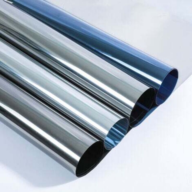 foto del prodotto odipie pellicola per vetri effetto specchio unidirezionale, anti spia, anti calore, opaca, per protezione solare, anti uv, argento, 60 x 100 cm