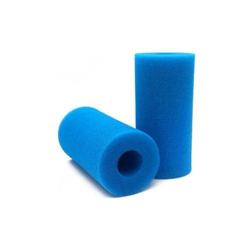 foto del prodotto odipie pezzi tipo a filtro spugna, filtro in schiuma per piscina, filtro piscina riutilizzabile, cartuccia filtro piscina, blu