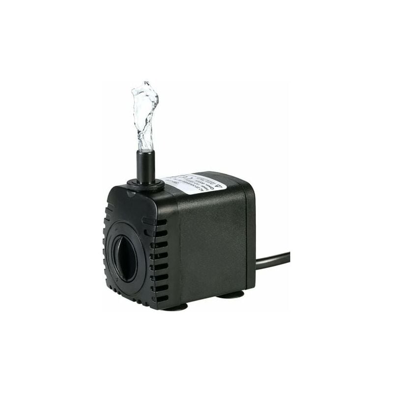 foto del prodotto odipie pompa acqua sommergibile, pompa acqua per acquario ultra silenziosa 600 l h 8 w con 4 piedini a ventosa per fontane sistemi idroponici per