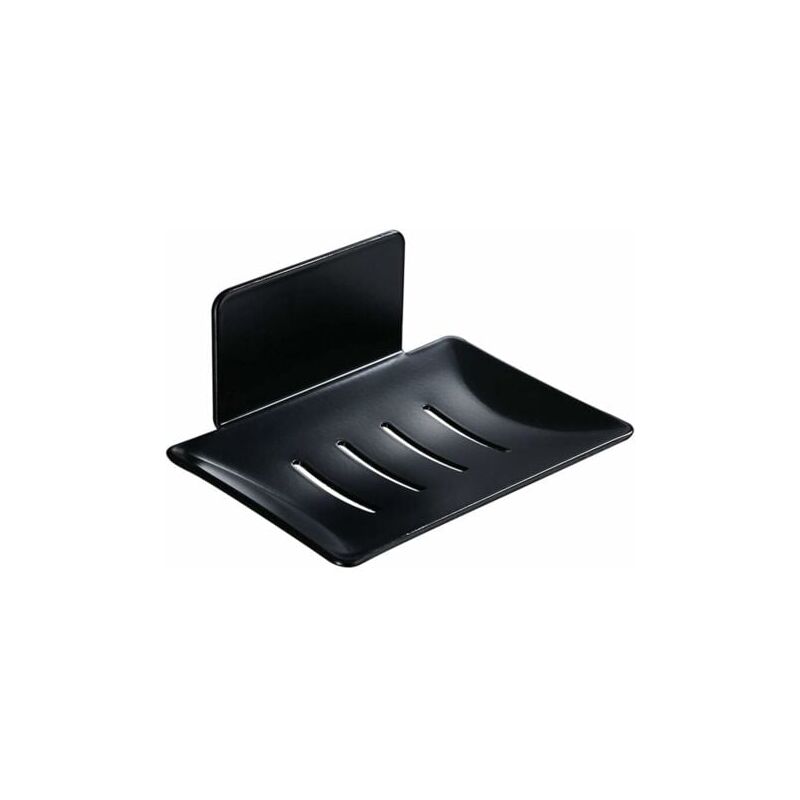 foto del prodotto odipie portasapone adesivo da parete, portasapone da doccia, senza foratura, portasapone in metallo, per portaspugna da cucina, bagno, nero