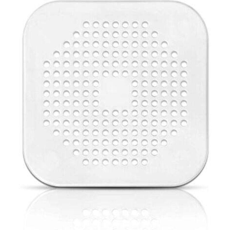 foto del prodotto odipie raccogli capelli per doccia grigio o bianco filtro in silicone per lavandino vasca doccia tappo in gomma per bagno cucina bianco 