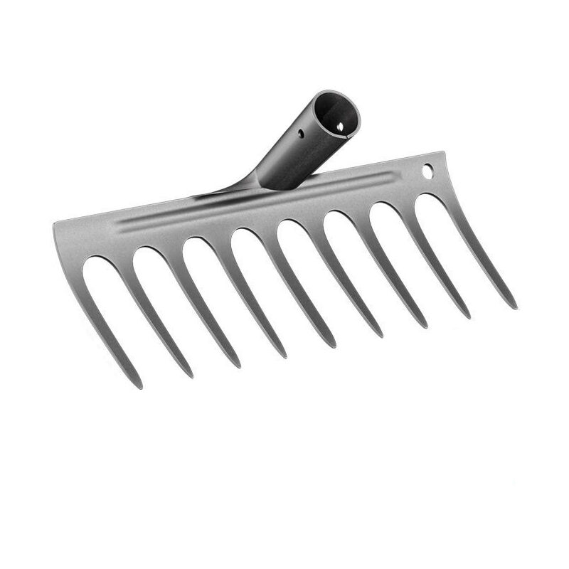 foto del prodotto odipie rastrello per paglia resistente per giardinaggio su prato, realizzato in materiale resistente, rastrello per esterni per un efficace