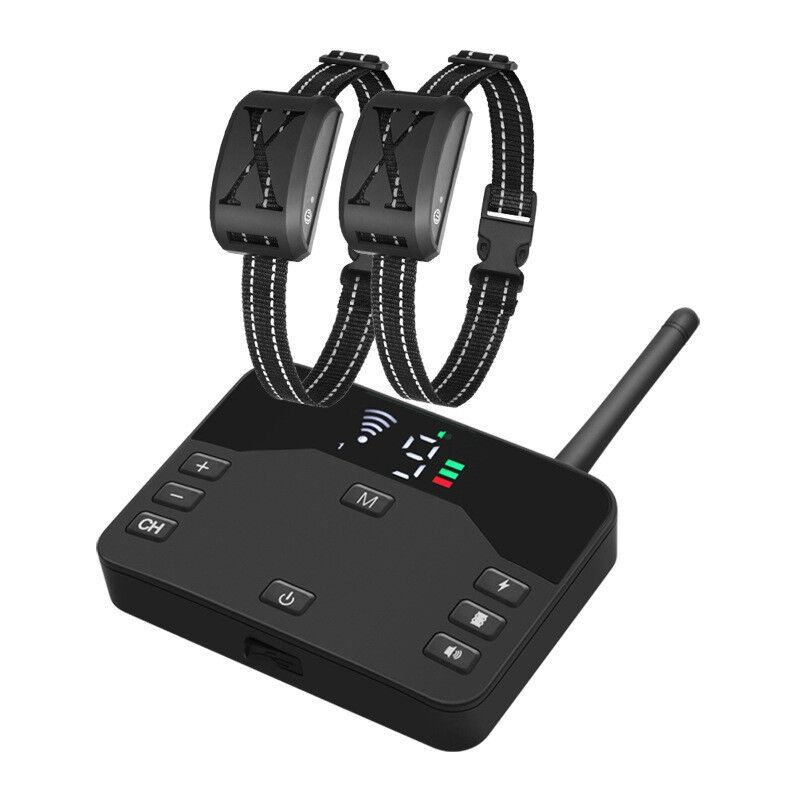 foto del prodotto odipie recinto elettrico per cani wireless 2 in 1, sistema di contenimento dei confini degli animali domestici con ricevitore impermeabile
