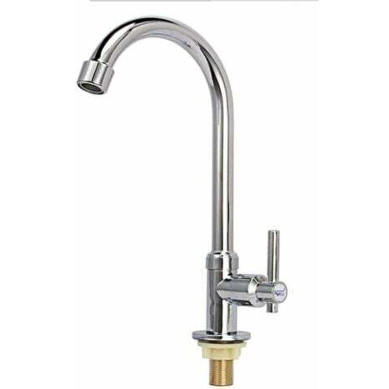 foto del prodotto odipie rubinetto da cucina, rubinetto per lavello dell acqua fredda rubinetto da bar monoforo in acciaio inossidabile adatto per l orto all aperto