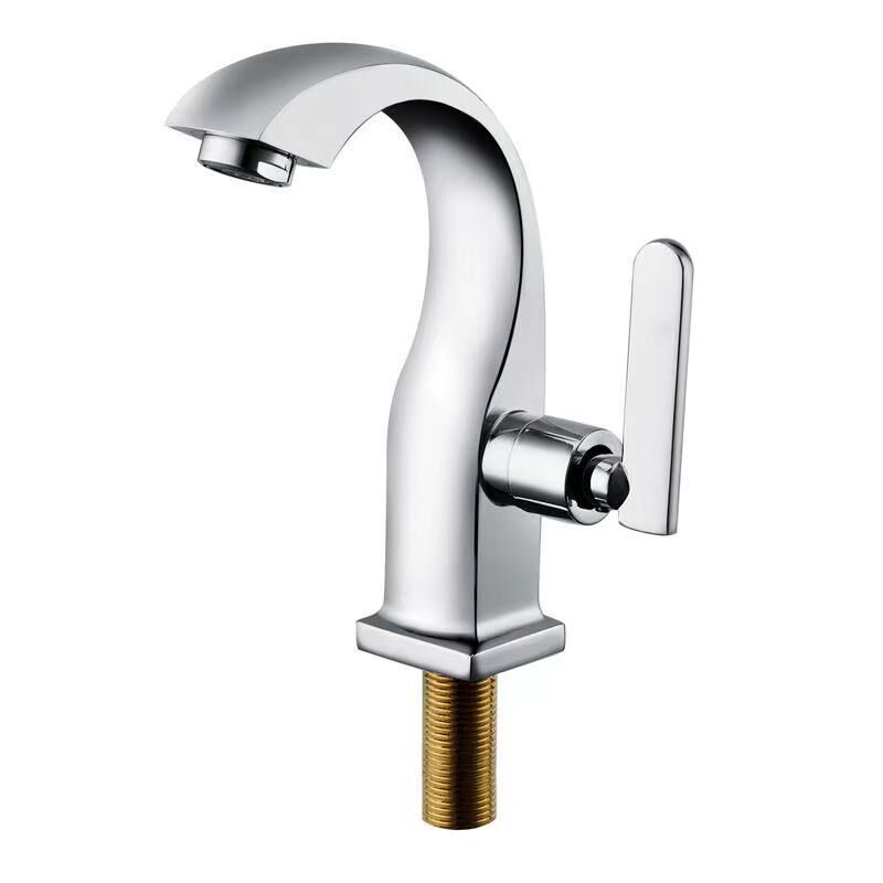 immagine 0 del prodotto odipie rubinetto singolo per acqua fredda rubinetto per lavandino del bagno cromato rubinetto per lavabo a leva singola in rame rubinetto per acqua