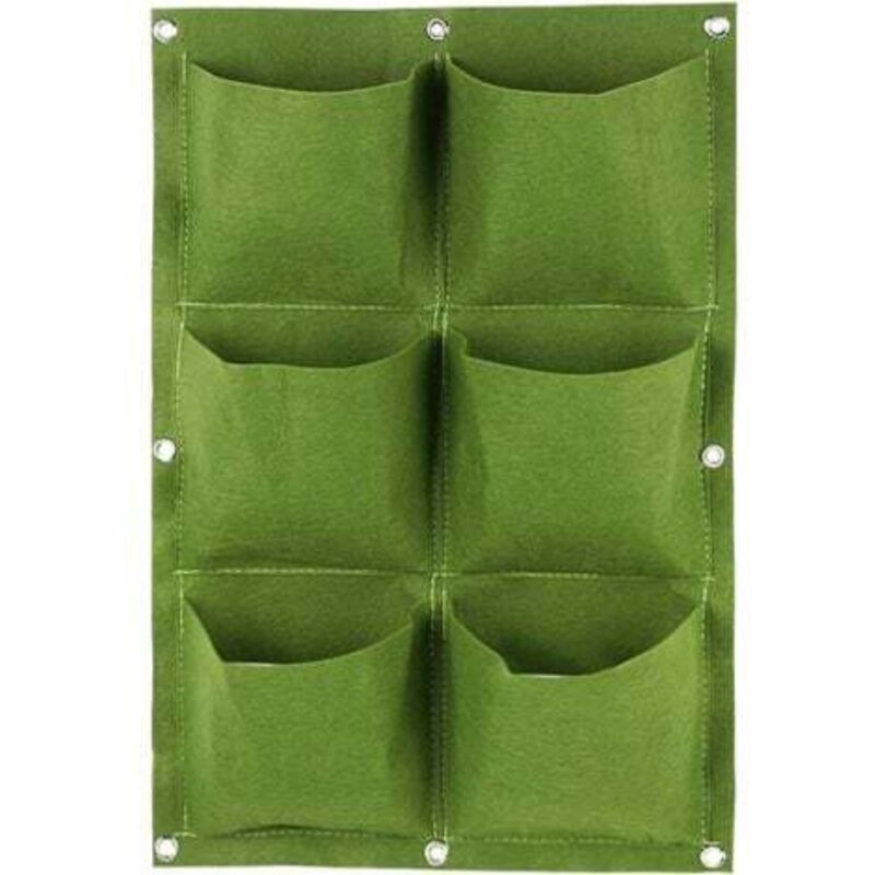 foto del prodotto odipie sacco per piantagione verticale a risparmio energetico, sacco per piantagione da parete, fioriera da giardino verticale, tasca permeabile