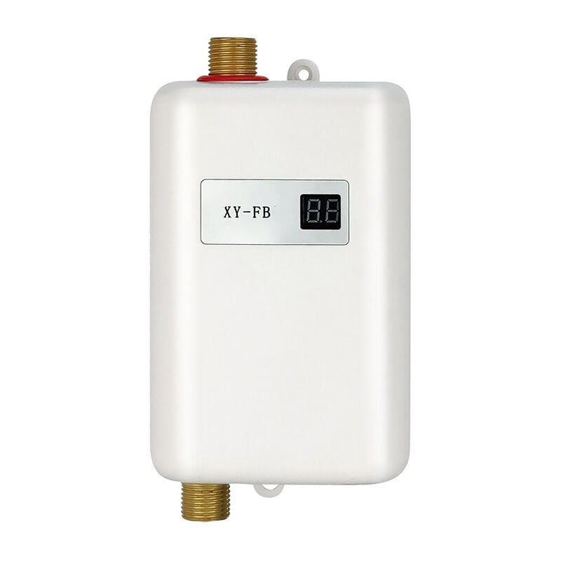 foto del prodotto odipie scaldabagno elettrico 220v 240v 50 60hz scaldabagno istantaneo 3800w adatto per convertire acqua fredda in acqua calda in cucina e bagno,