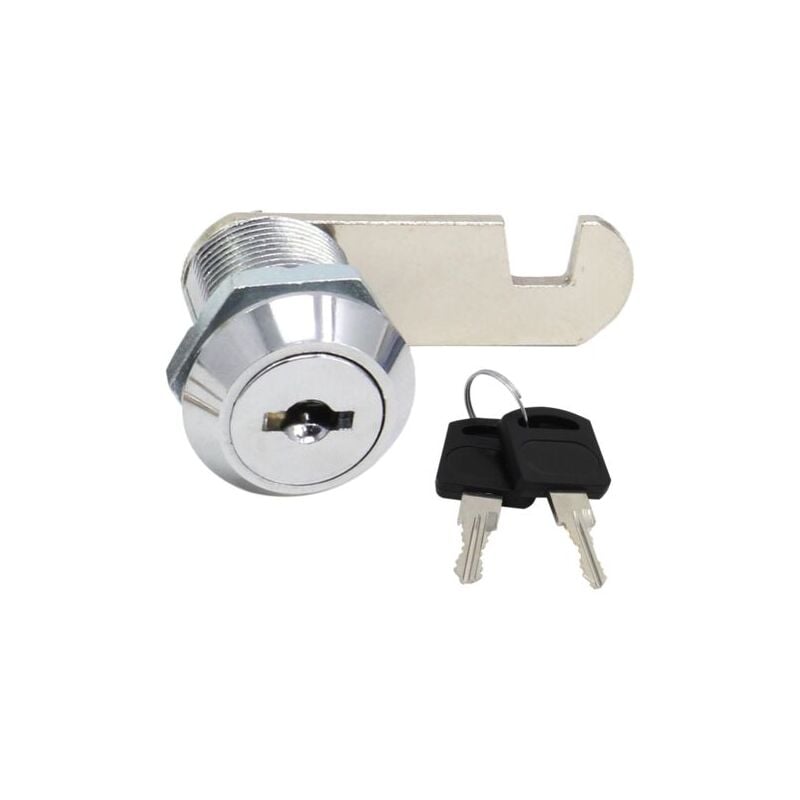 foto del prodotto odipie serratura di sicurezza per cassetta postale in acciaio inossidabile con chiavi abbinate, serratura per cassetto da 30 mm