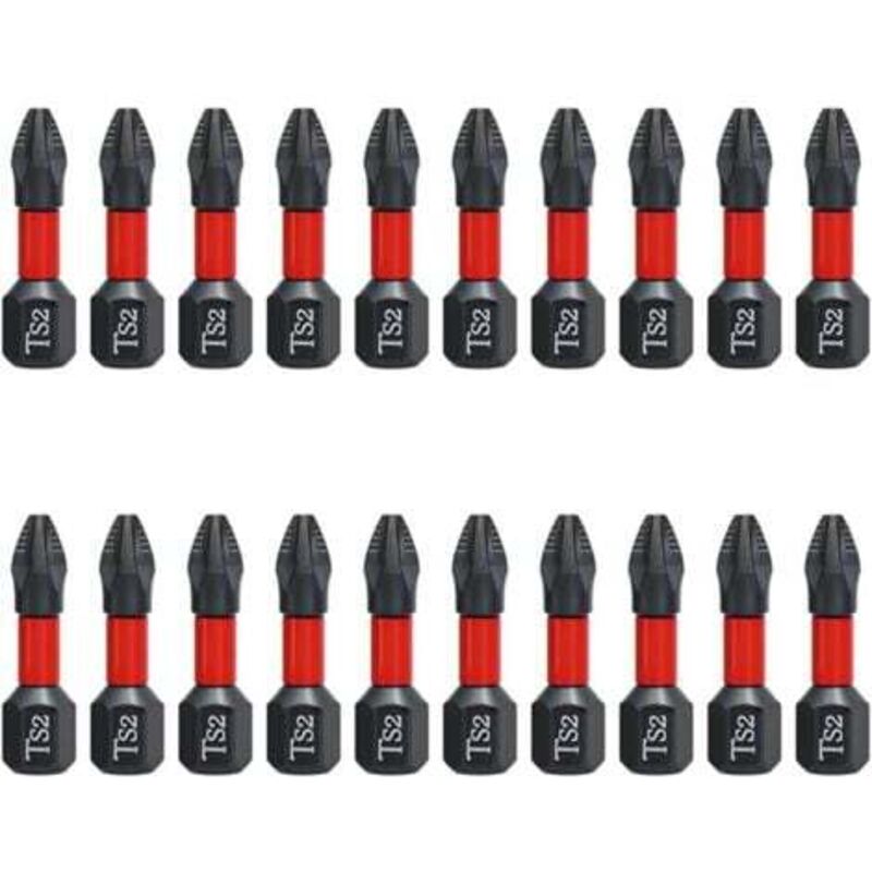 foto del prodotto odipie set di 20 punte per cacciavite magnetiche antiscivolo con testa a croce da 25 mm con gambo esagonale