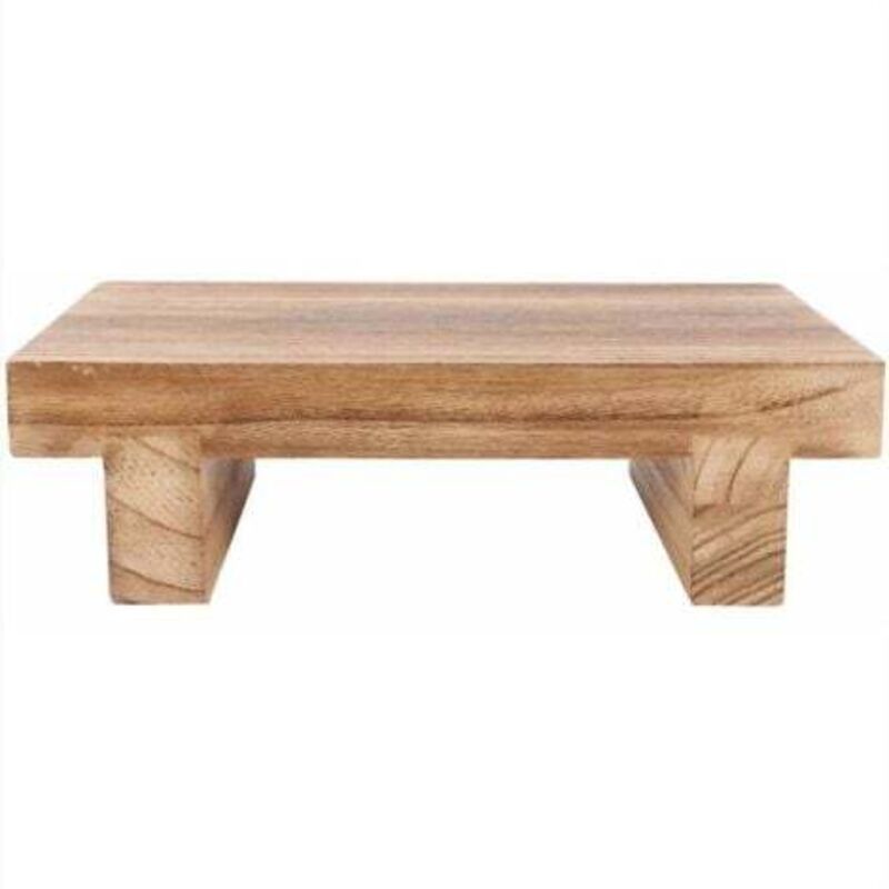 foto del prodotto odipie sgabello da comodino in legno, poggiapiedi mobile multiuso per uso interno ed esterno, per casa e soggiorno
