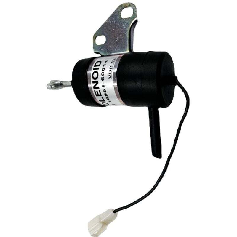 foto del prodotto odipie - solenoide di arresto carburante 16851-60014 solenoide di arresto carburante di ricambio per kubota bx2230d rtv900r rtv900t b7410d bx1500d