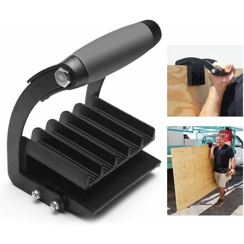 foto del prodotto odipie sollevatore per pannelli sollevatore per cartongesso in ferro piastra di supporto per pannelli con pinza ergonomica gorilla piastre di presa